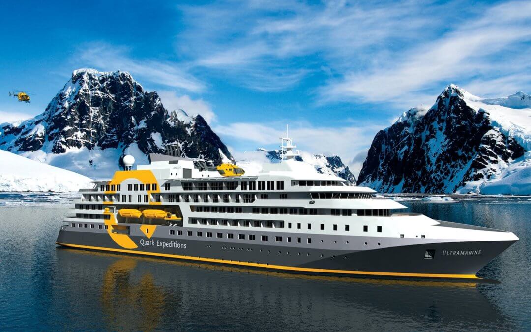 MS Ultramarine I Das technologisch fortschrittliche Polar-Expeditionsschiff mit bordeigenen Hubschraubern