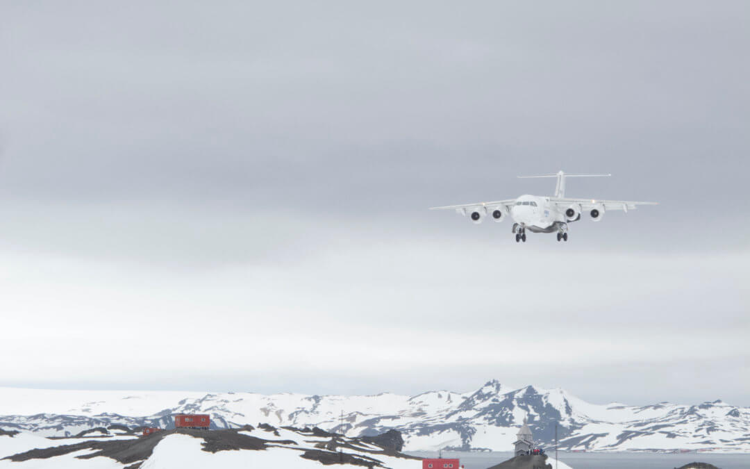 Skip the Drake – Per Flug bis in die Antarktis