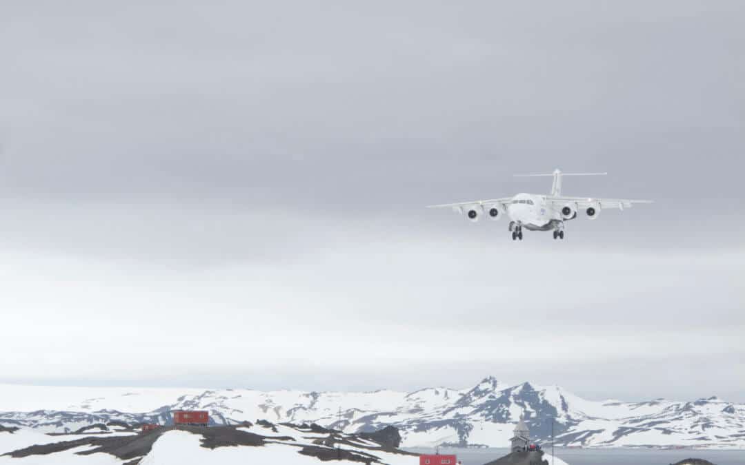 Skip the Drake – Fly to Antarctica