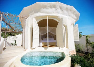 Elewana Kilindi Sansibar Pavillon mit Privatpool