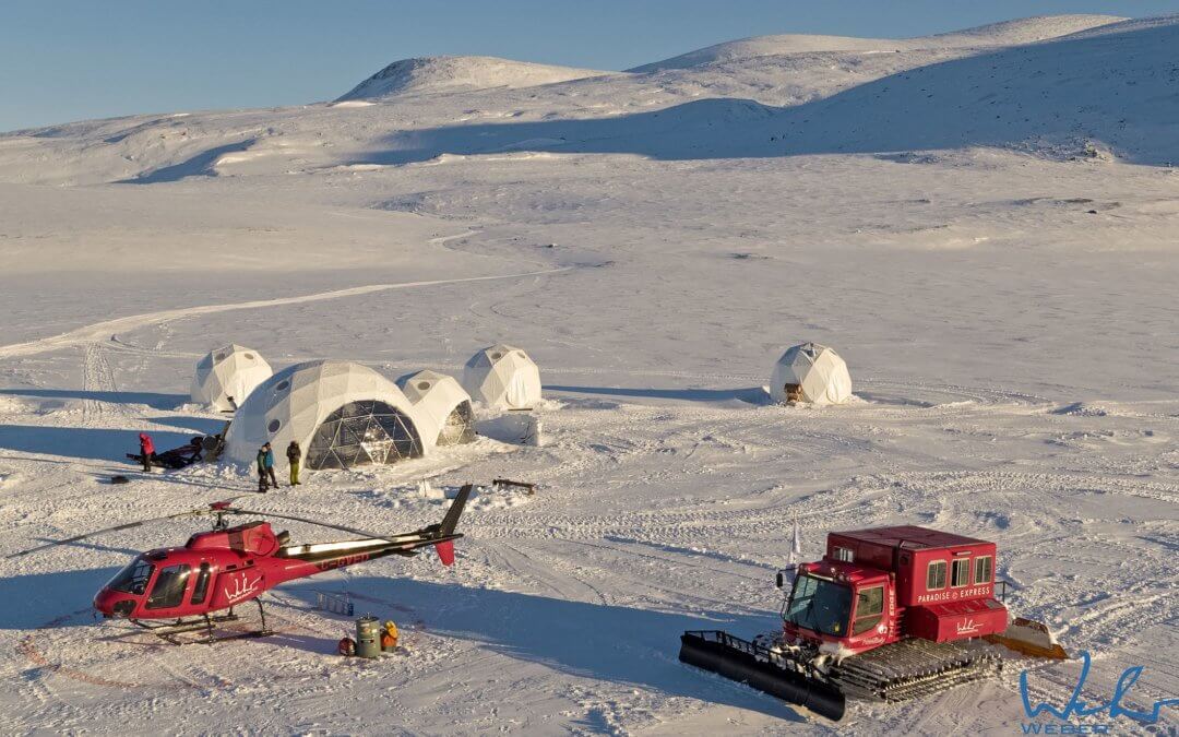 Basecamp Baffin Island – Private Off-the-Grid Ski-Action in Iglu-Zelten
