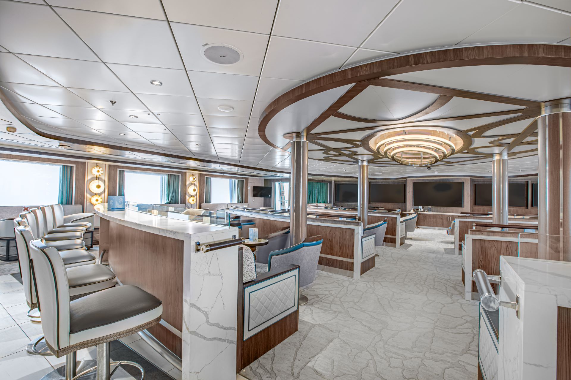 Vortragslounge der MS Ocean Victory / Albatros Vortragslounge der MS Ocean Victory / Albatros