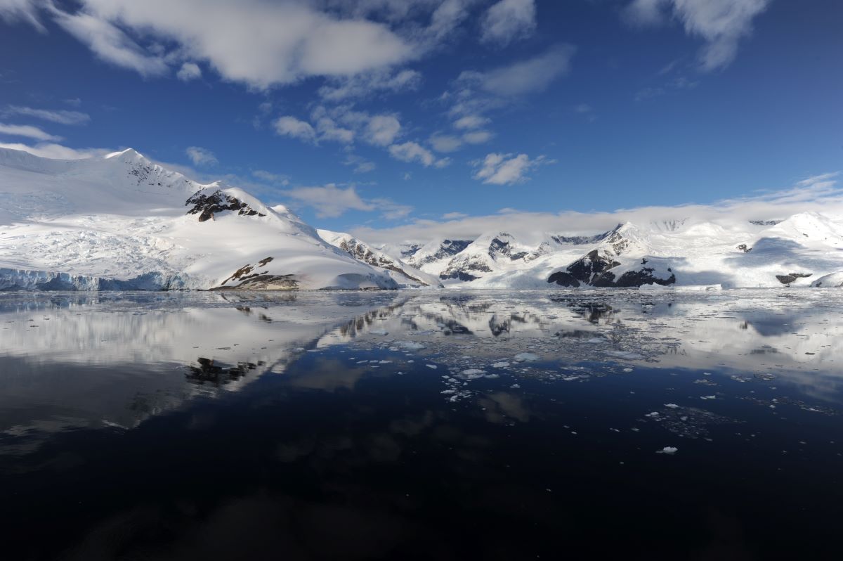 Antarktische Landschaft