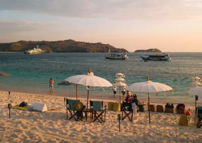 Relaxation on the beach
