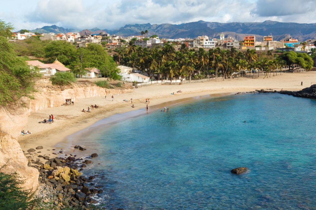 Tarrafal Strand auf Santiago