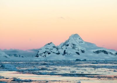 Antarktische Landschaft