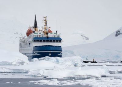 MS Ocean Nova auf Antarktis-Reise