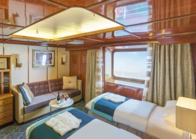 Superior Suite der MS Sea Spirit