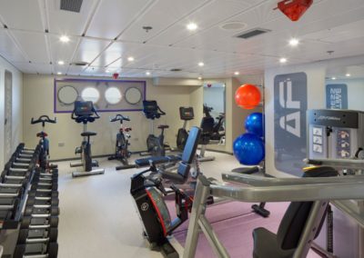 Fitnessstudio der MS Magellan Explorer