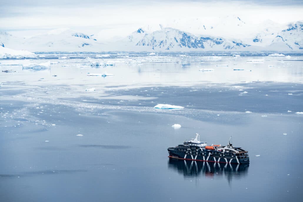 Magellan Explorer in der Antarktis