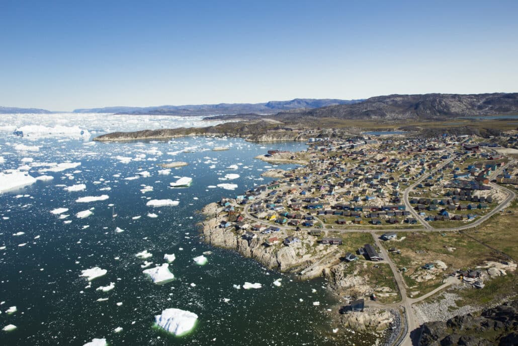 View of Ilulissat