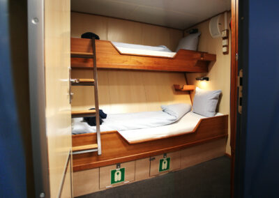 Twin Private Inside der SY Rembrandt van Rijn