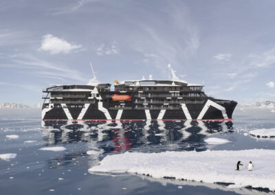 Außenansicht der MS Magellan Discoverer