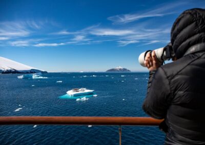 Fotograf auf Panoramadeck