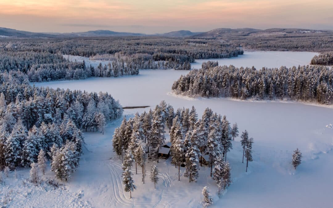 Exklusive Eco-Boutique-Lodge in Nord-Schweden