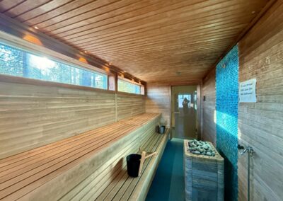 Sauna der Boutique-Lodge am Bottenmeer