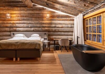 Die Signature Suite in der Kelo Boutique Lodge mit Badewanne im Zimmer