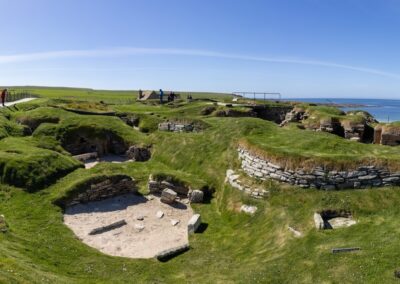 Steinzeitsiedlung Skara Brae auf den Orkney-Inseln