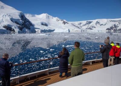 MS World Voyager Panoramadeck Sicht