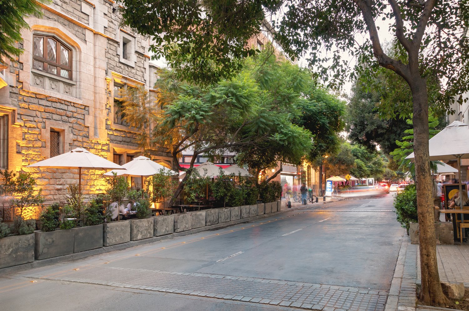 Das Künstlerviertel Lastarria in Santiago de Chile