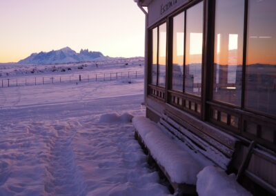 Estancia im Morgenlicht