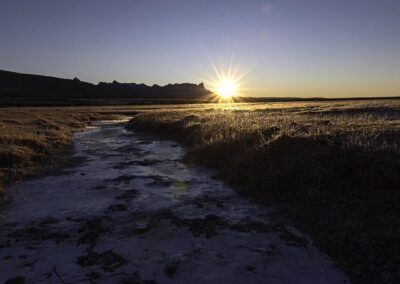 Sonnenaufgang Sierra Baguales