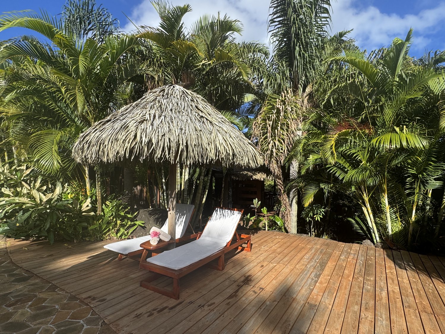Pavilion by the Pool at Hare Uta